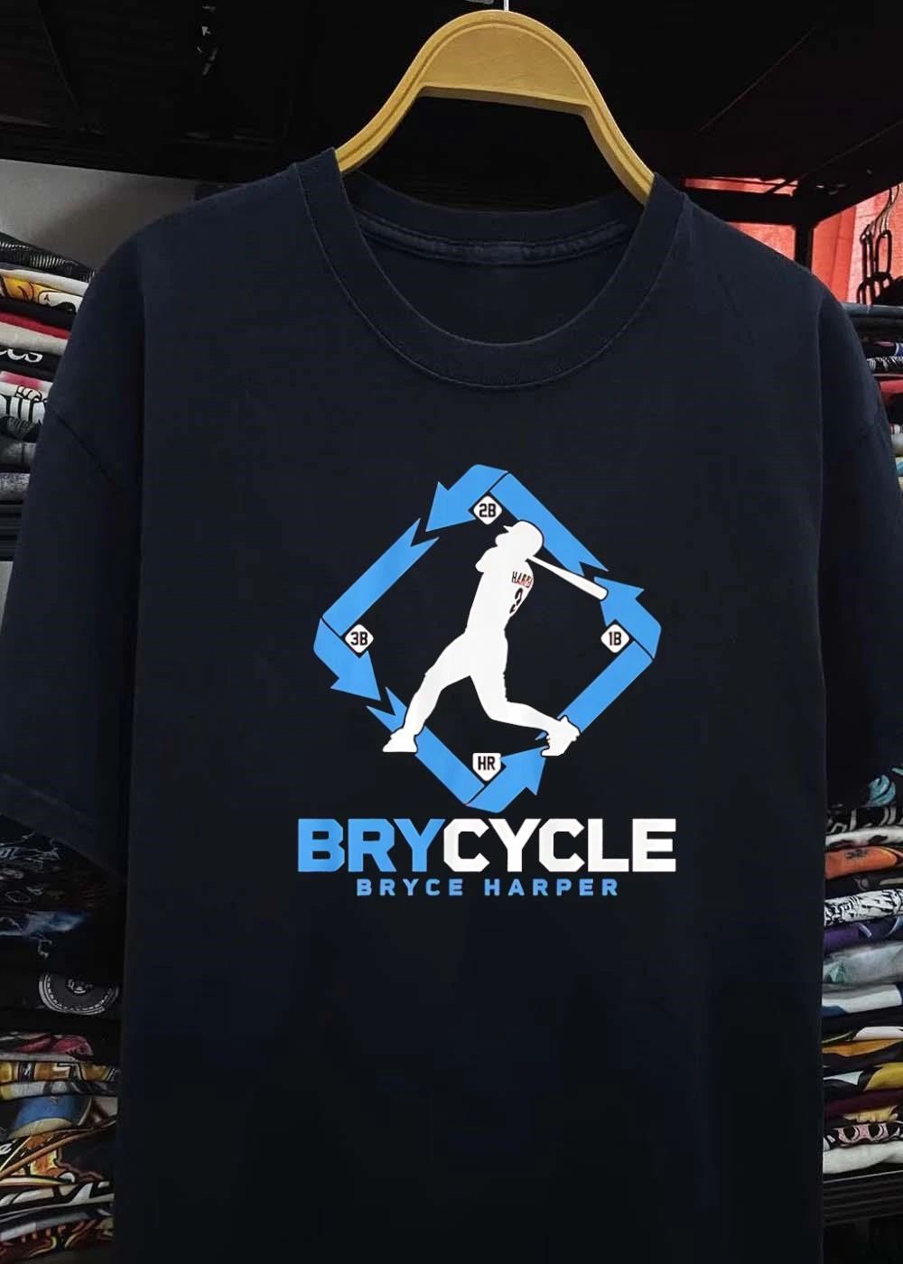 Bryce Harper Brycycle Hitting the Cycle Philadelphia Phillies shirt