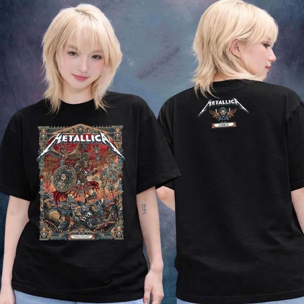 Metallica M72 Athens Pop UP Shop By Juan Ma Orzozco At Olympic Stadium In Athens Greece On May 9 2026 Shirt