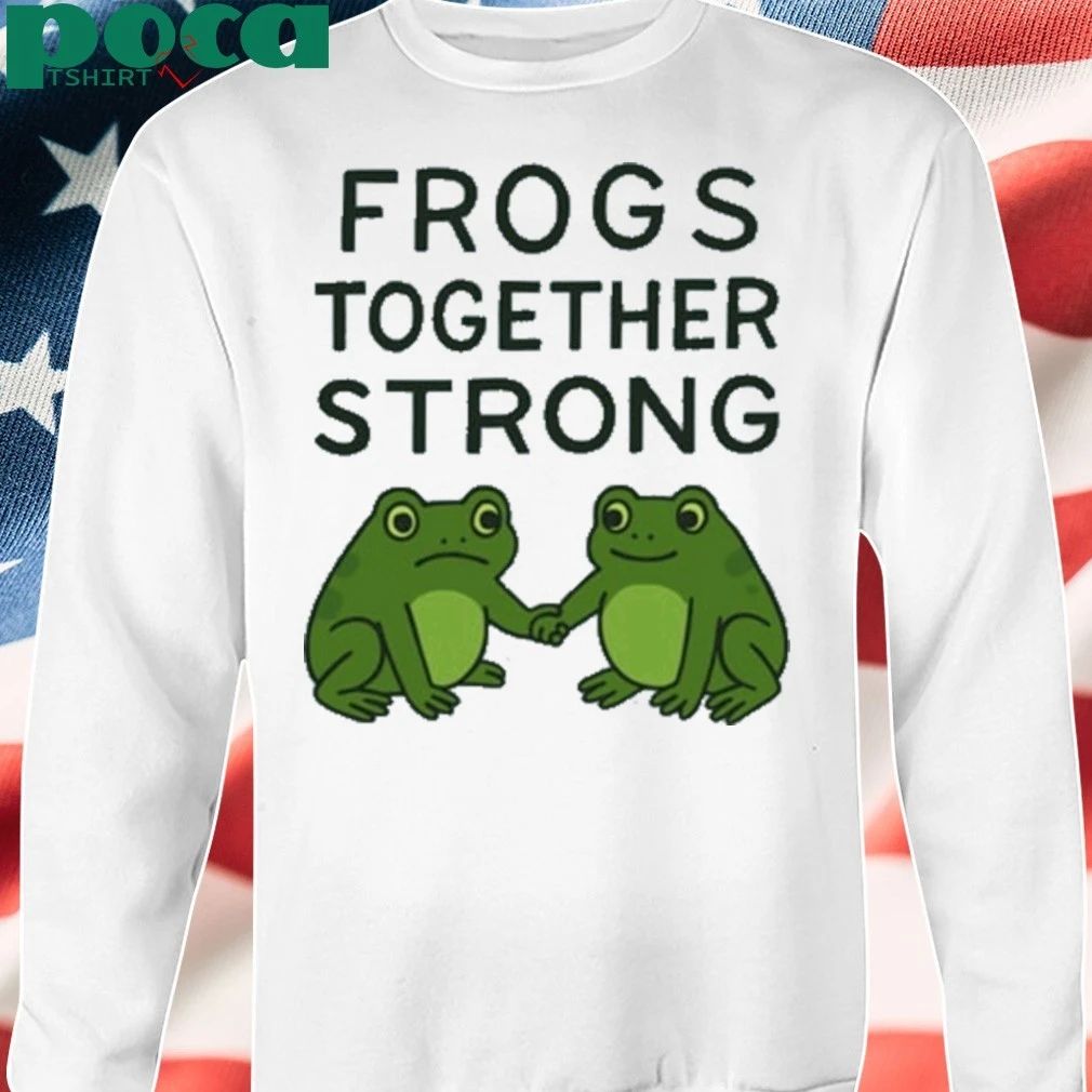 Portland Frog Frogs Together Strong T-shirt