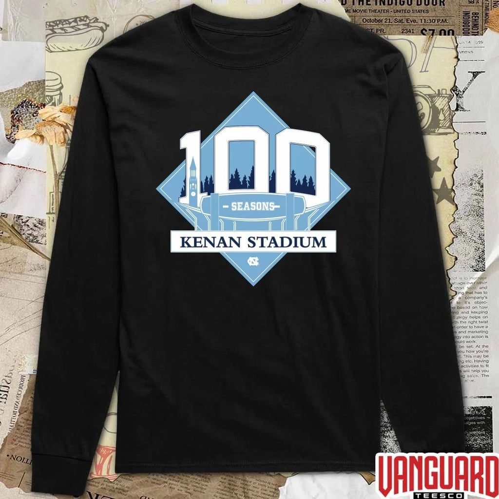 North Carolina Tar Heels Football 100th Season Celebration Kenan Stadium Logo 2026 t-shirt