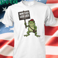 The Portland Frog – Stand Your Ground Political Protest T-Shirt