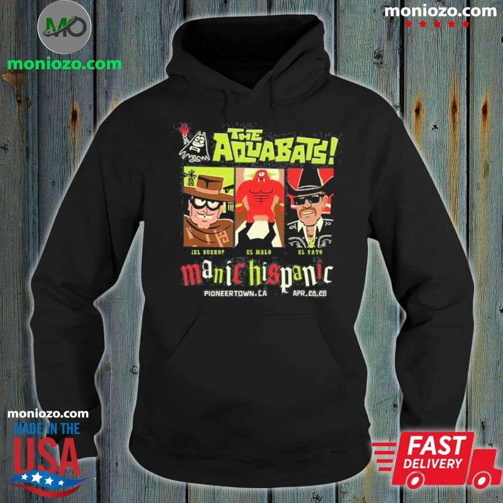 The Aquabats Pioneertown 04 28 2026 Tour Shirt