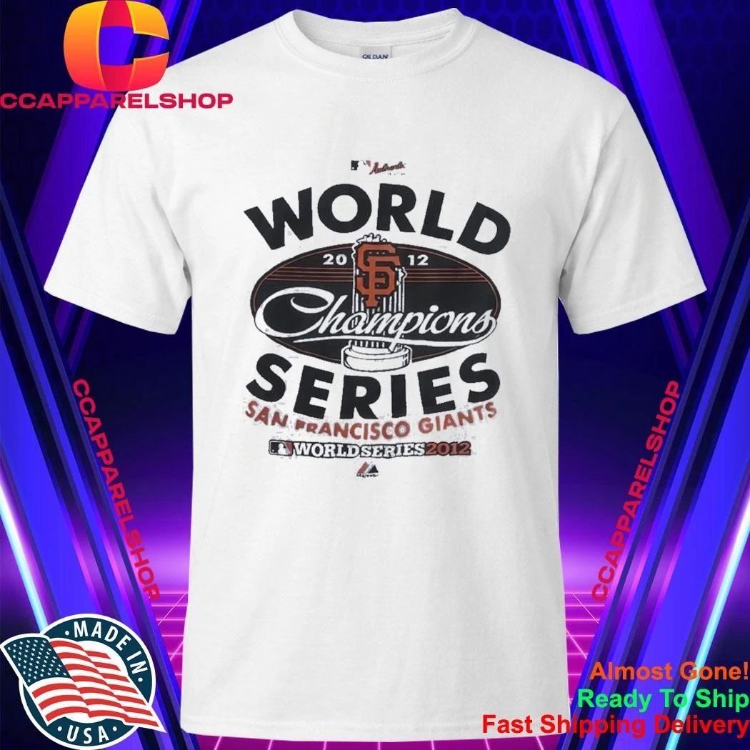 San Francisco Giants World Series Champions 2012 Baseball Trophy Shirt