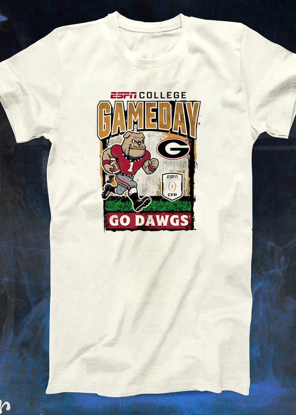 ESPN College Gameday Bulldog Georgia Bulldogs Football Go Dawgs T-Shirt