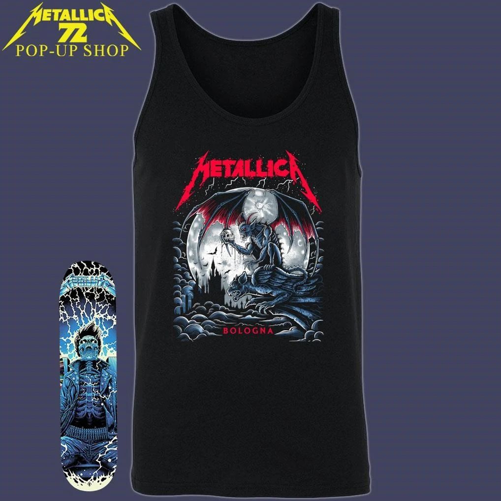 Metallica M72 Bologna June 3, 2026 Design by Keith Stanley Pop-Up Store T-Shirt