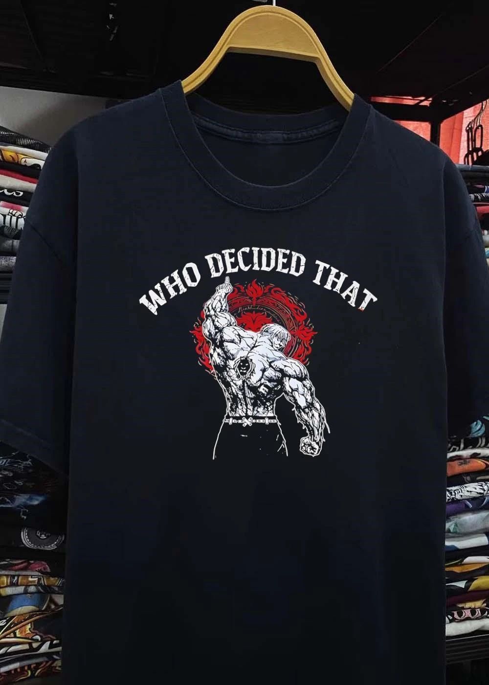 The Lion Sin of Pride Escanor Who Decided That Anime T-Shirt