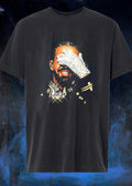 Sparkling Michael Jackson Glove Embellished Military Shirt