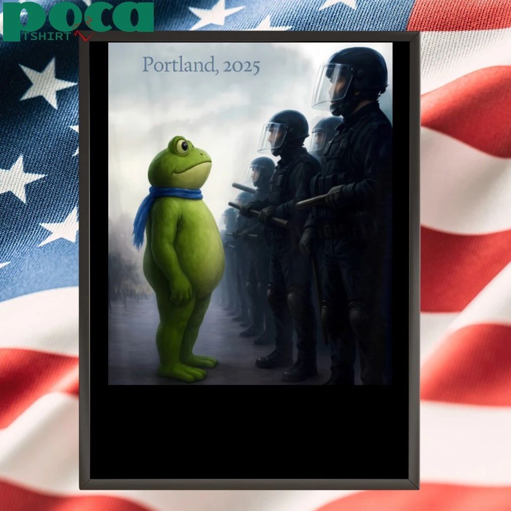 2025 Portland Frog Protest – Portland Frog T-shirt