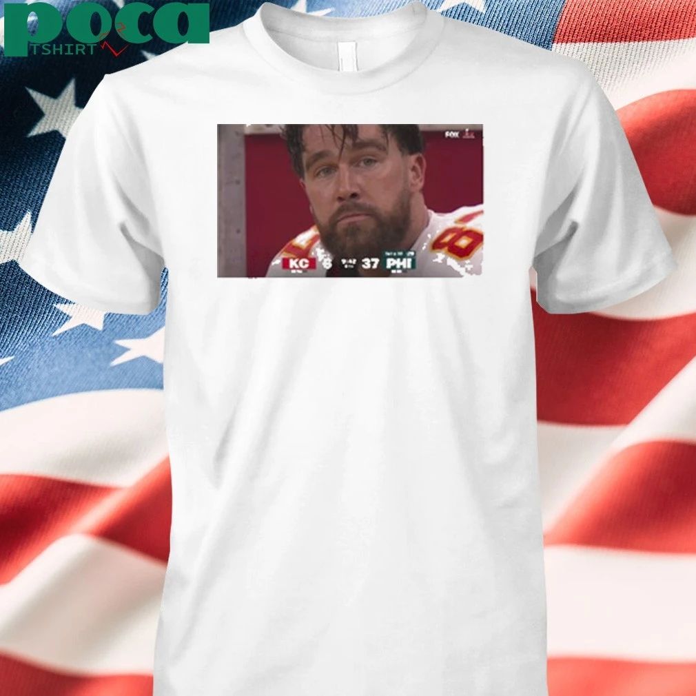 Kelce’s Face In That Loss T-shirt