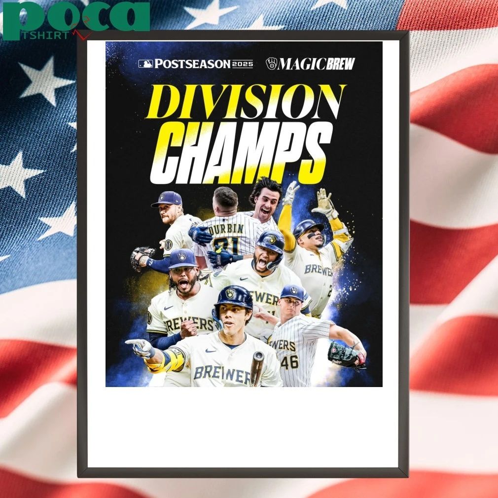 Milwaukee Brewers division champs 2025 potter Shirt