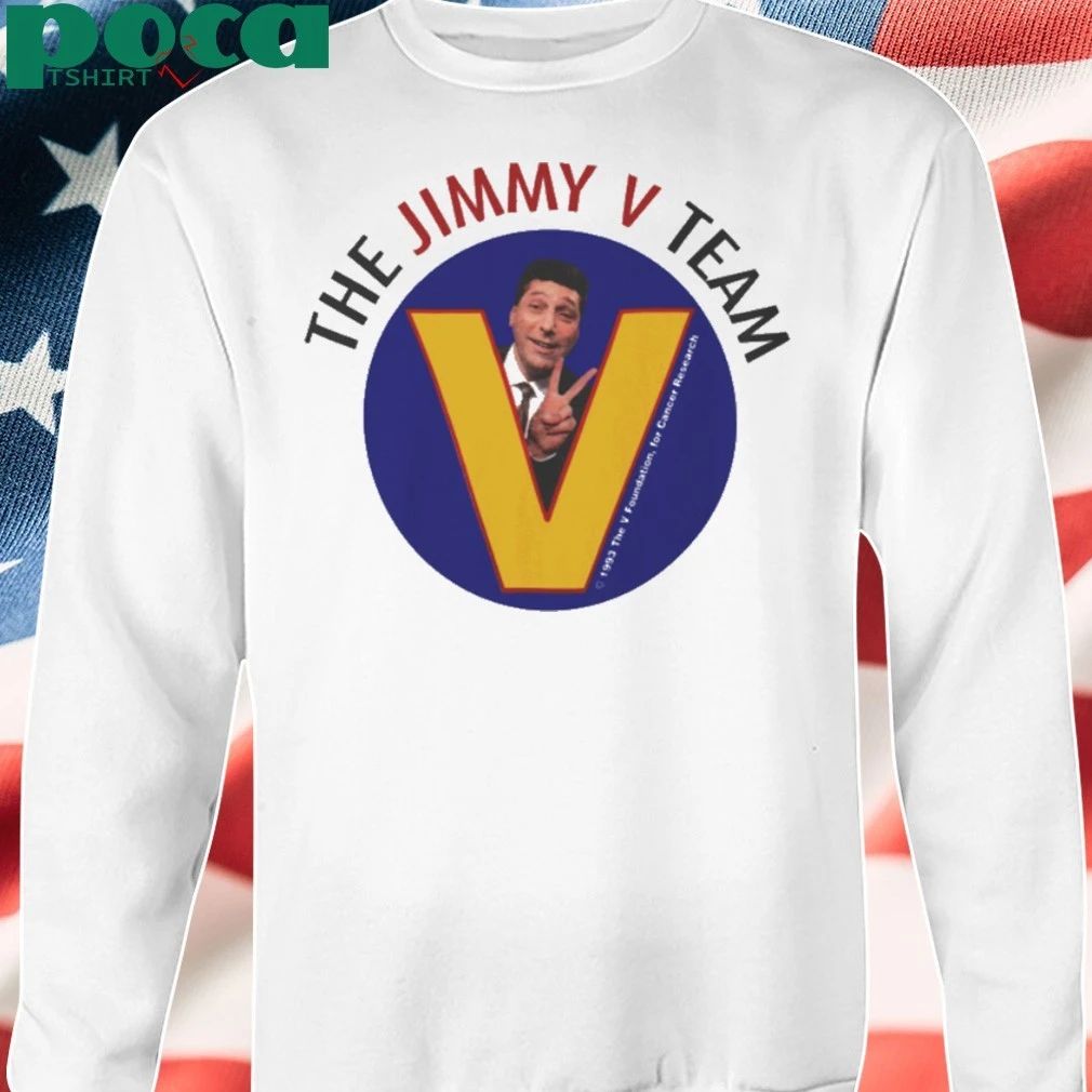 Vintage 1993 Jimmy Valvano The V Team Shirt