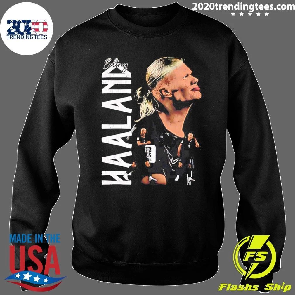 Erling Haaland Portrait Vintage Shirt