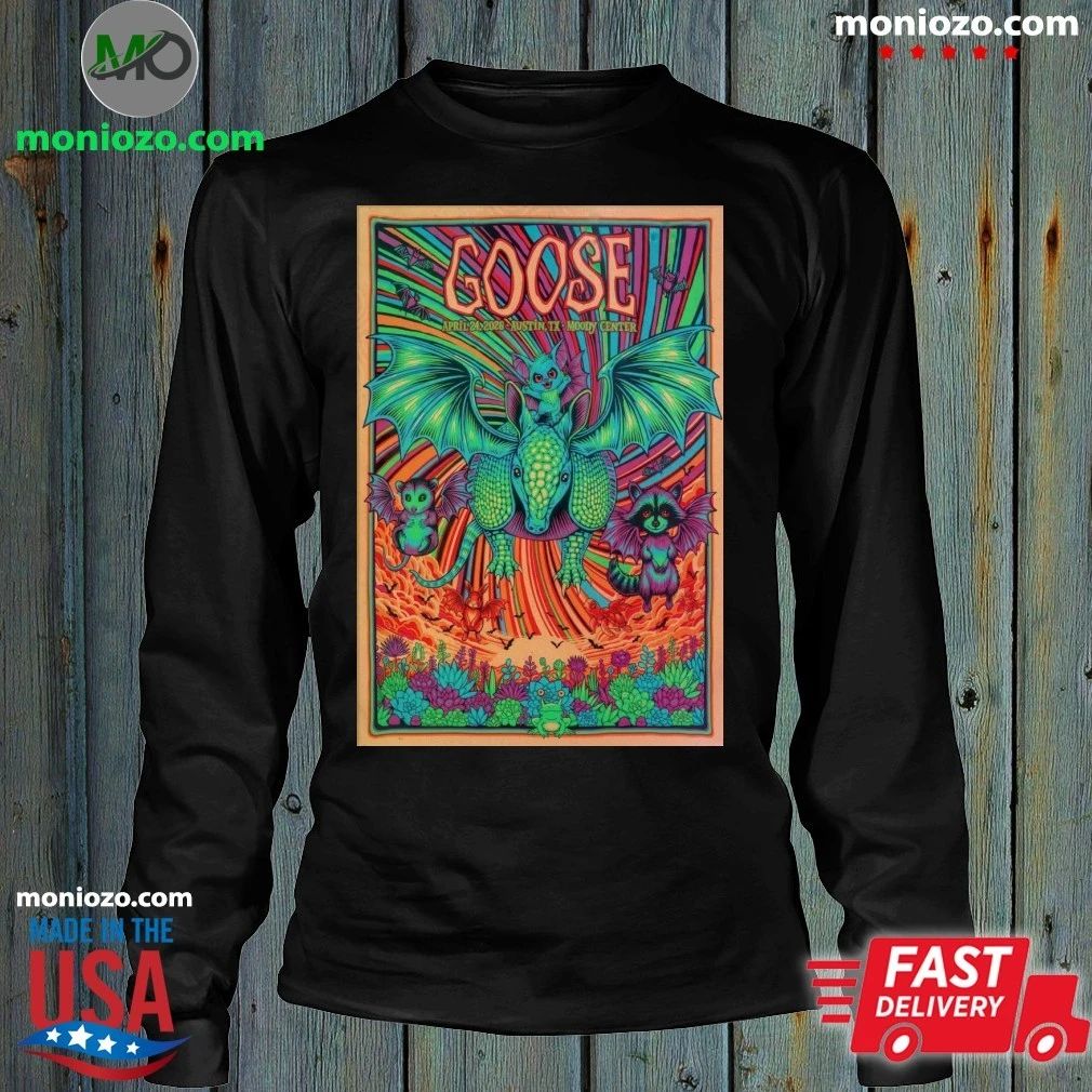 Goose At Moody Center On April 24 2026 Poster T-Shirt
