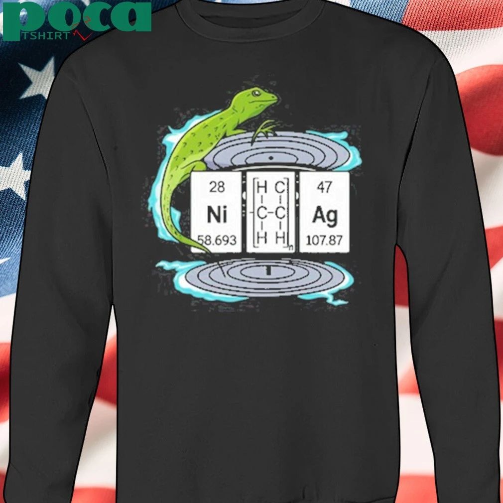 Lizard Chemistry Vinyl Record T-shirt