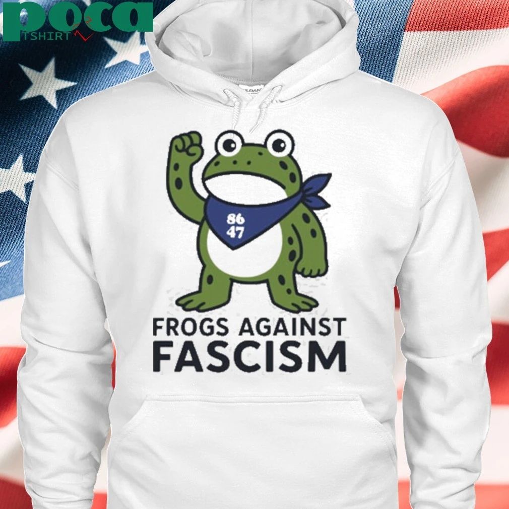 Portland Frog Frogs Against Fascism T-shirt