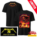 Metallica Bologna June 3 2026 Nino Cammarata Art T-Shirt