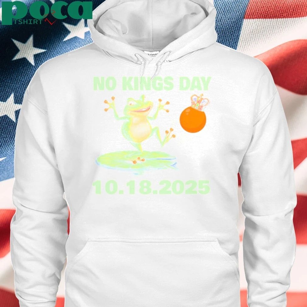 Funny No Kings Portland Frog Protest 10 18 2025 T-Shirt