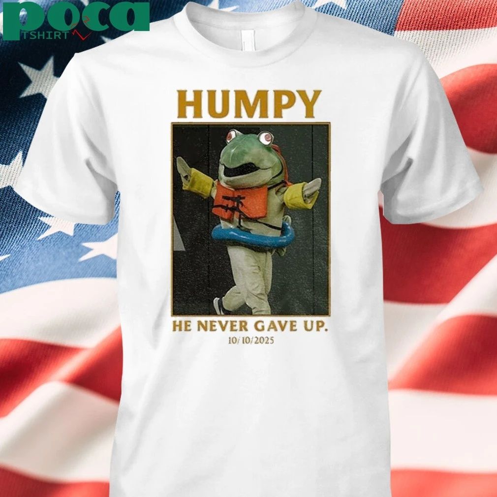 Humpy Salmon Seattle Mariners Mlb Baseball He Never Gave Up 10 10 2025 Shirt