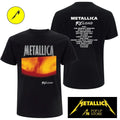 Metallica Pop-up Shop M72 European World Tour 2026 Reload Cover & Tracks Shirt