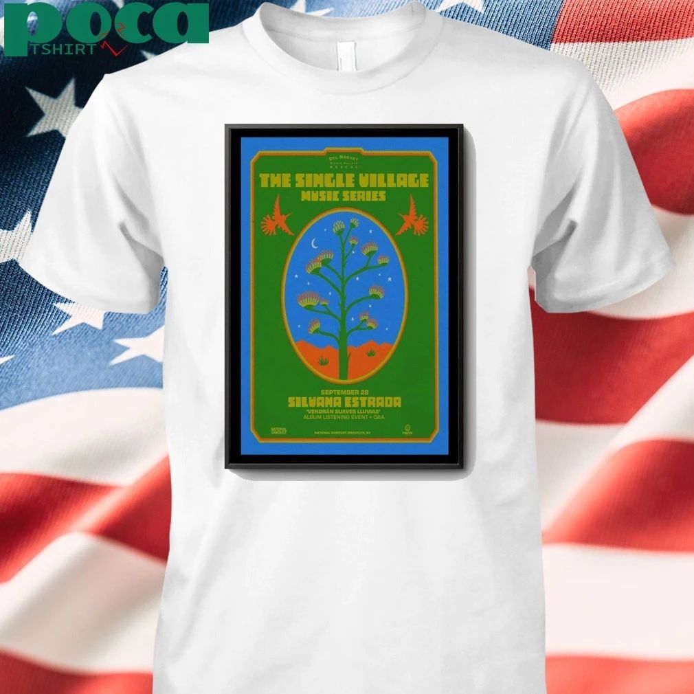 Silvana Estrada Tour Brooklyn, NY 09.28.2025 Poster shirt