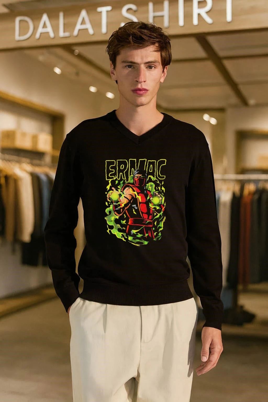 Ermac Draculabyte Mortal Kombat shirt