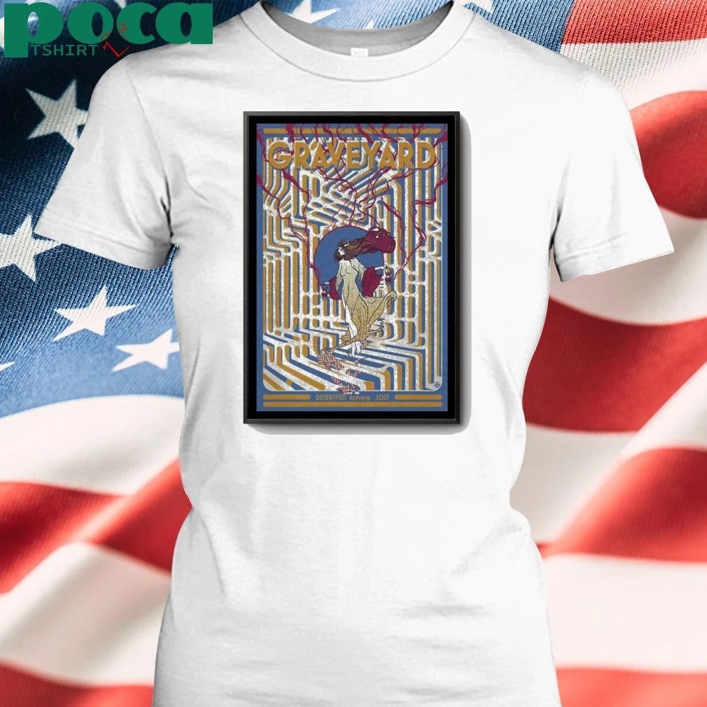 Graveyard Desertfest Antwerp Show Poster shirt