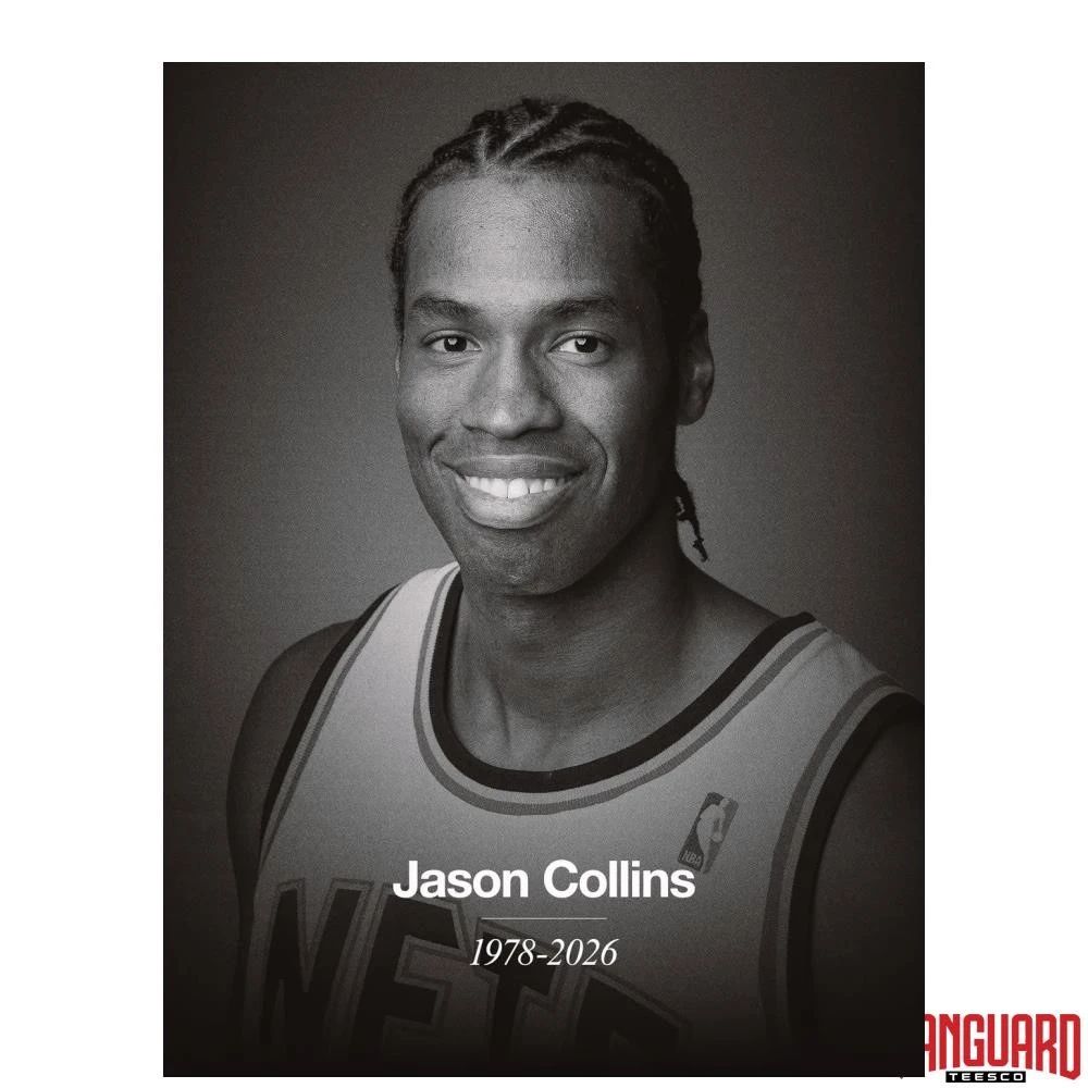 Jason Collins 1978 – 2026 Brooklyn Nets Portrait – Poster