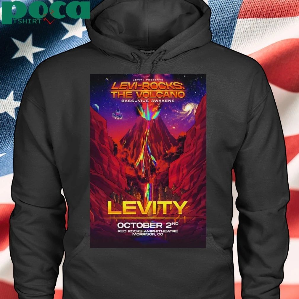 Levity Oct 2 2026 Red Rocks Amphitheatre In Morrison CO Poster T-shirt