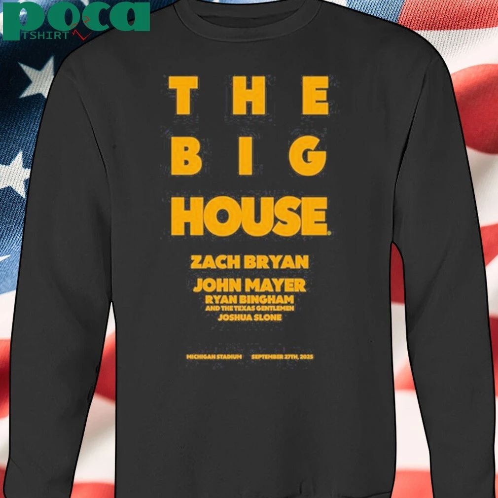 Zach Bryan Big House 2025 Shirt