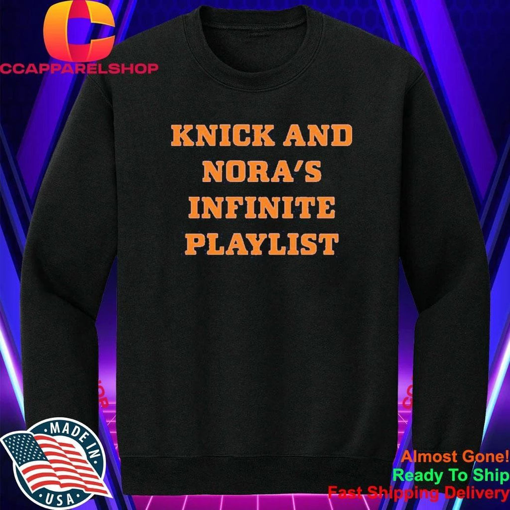 Knick And Nora’s Infinite Playlist Shirt