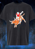 Georgia Bulldogs riding Texas Longhorns horns down shirt