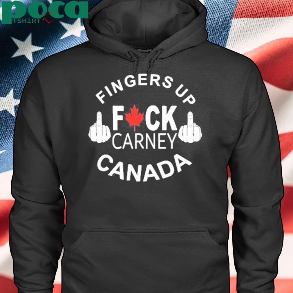 Fingers Up Fuck Carney Canada Shirt