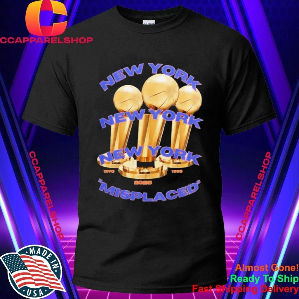 2026 NY Knicks Misplaced Championship Shirt