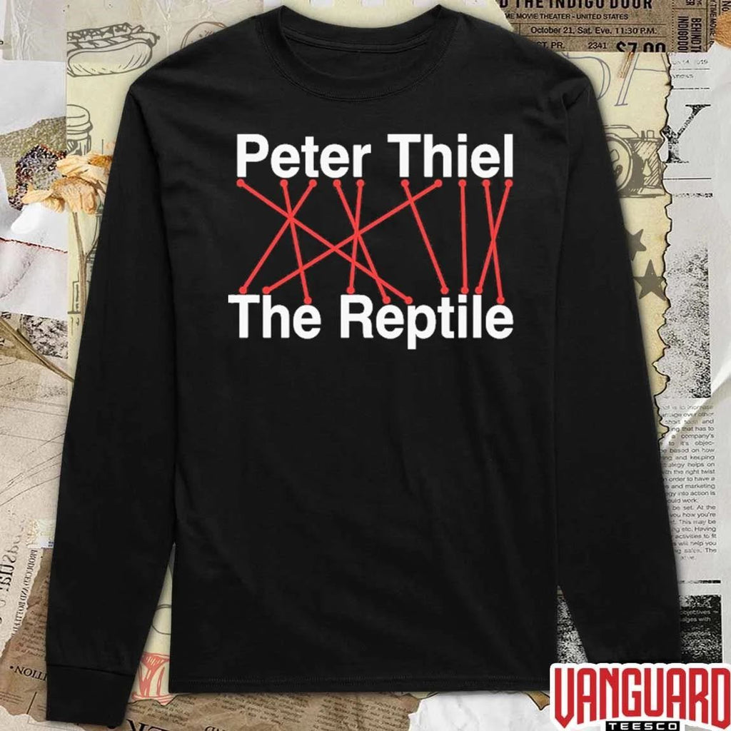Peter Thiel The Reptile CEO t-shirt