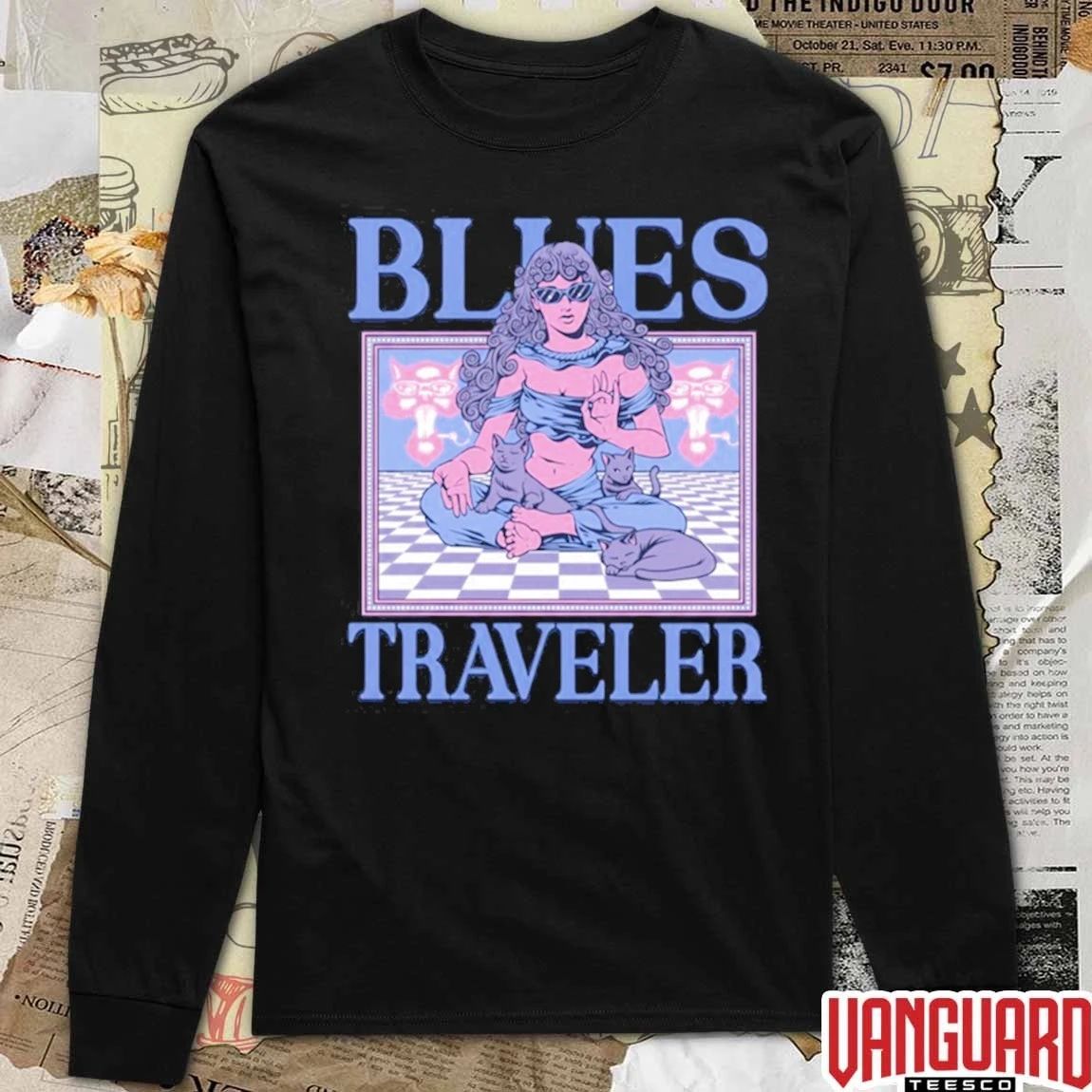 Blues Traveler Meditate Womens 2026 Rock Music Concert Tour t-shirt
