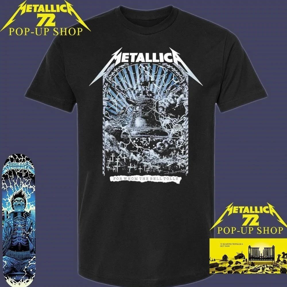 Metallica M72 World Tour For Whom The Bell Tolls Pop-Up Shop T-Shirt