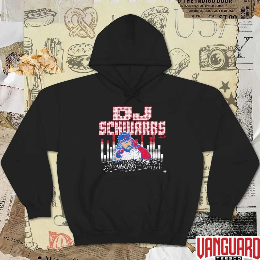 Kyle Schwarber DJ Schwarbs Philadelphia Phillies MLB t-shirt