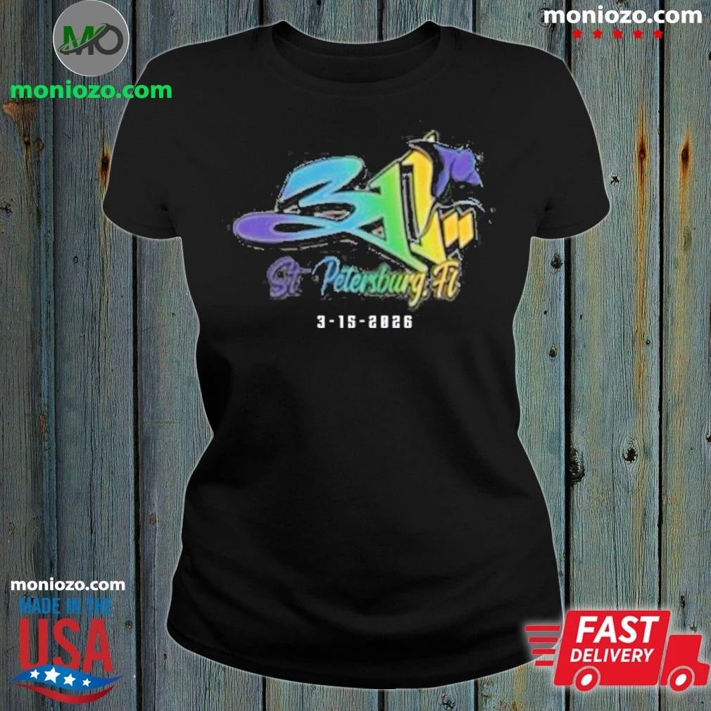 311 Black March 15 2026 ST. Petersburg Shirt