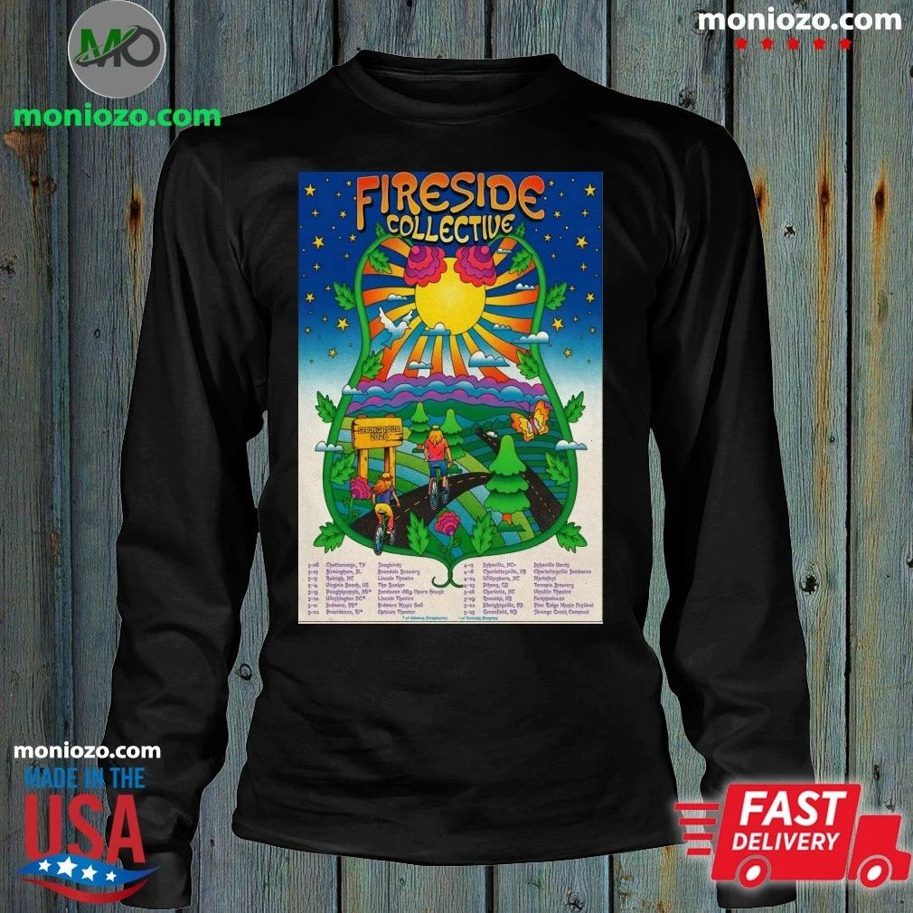 Fireside Collective Spring Tour 2026 Poster Shirt