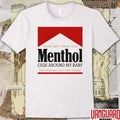 Please Don’t Smoke Your Menthol Cigs Around My Baby She Does Not Like That Flavor Red t-shirt