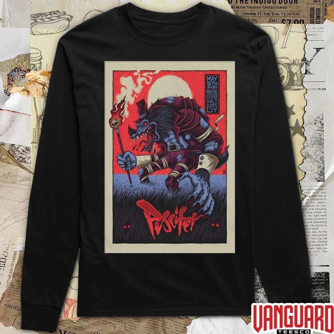 Puscifer May 5 2026 Maverik Center Salt Lake City UT Poster t-shirt