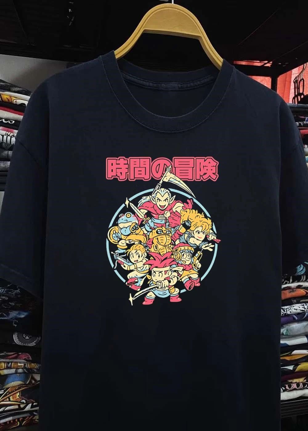 Chrono Trigger Adventure Of Time Main Characters Shirt