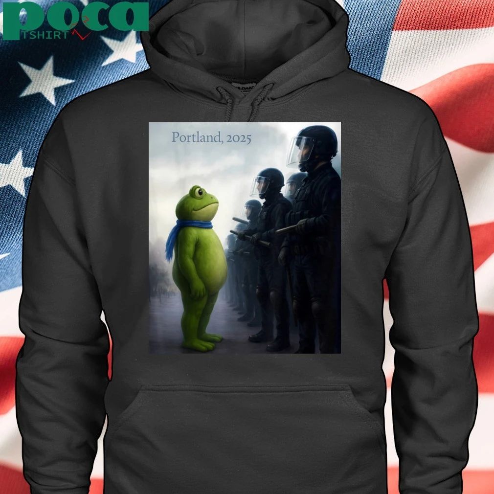 2025 Portland Frog Protest – Portland Frog T-shirt
