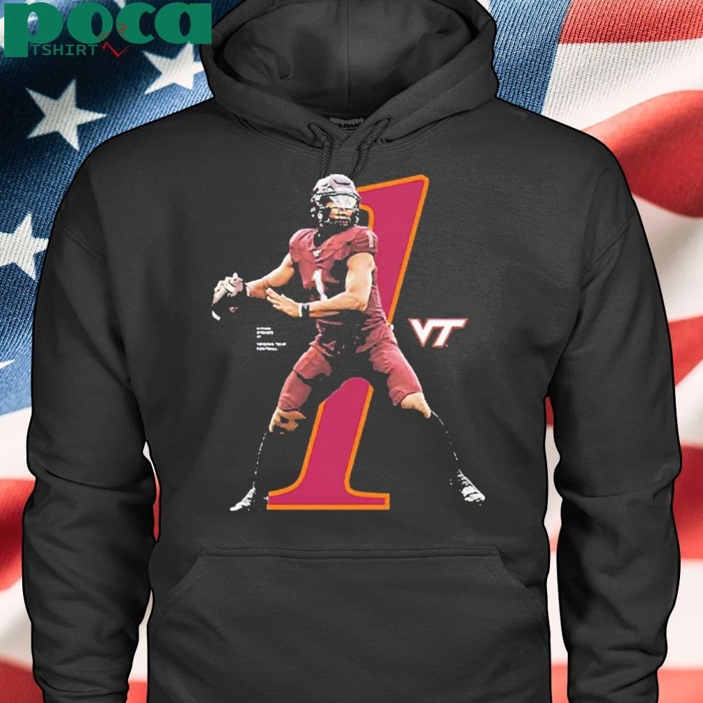 Kyron Drones Virginia Tech Hokies Breakthrough Series Nil T-shirt