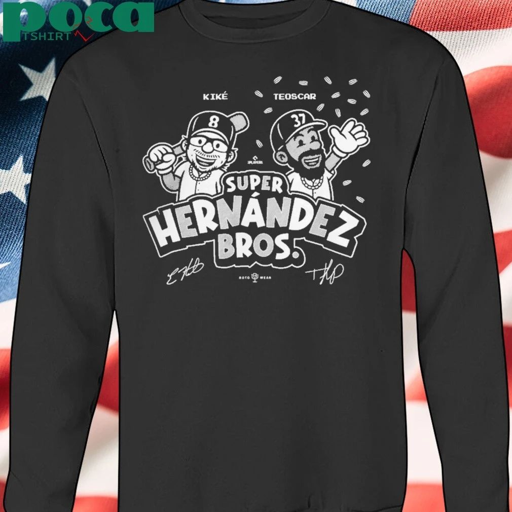 Kiké And Teoscar Hernández Super Hernández Bros T-Shirt