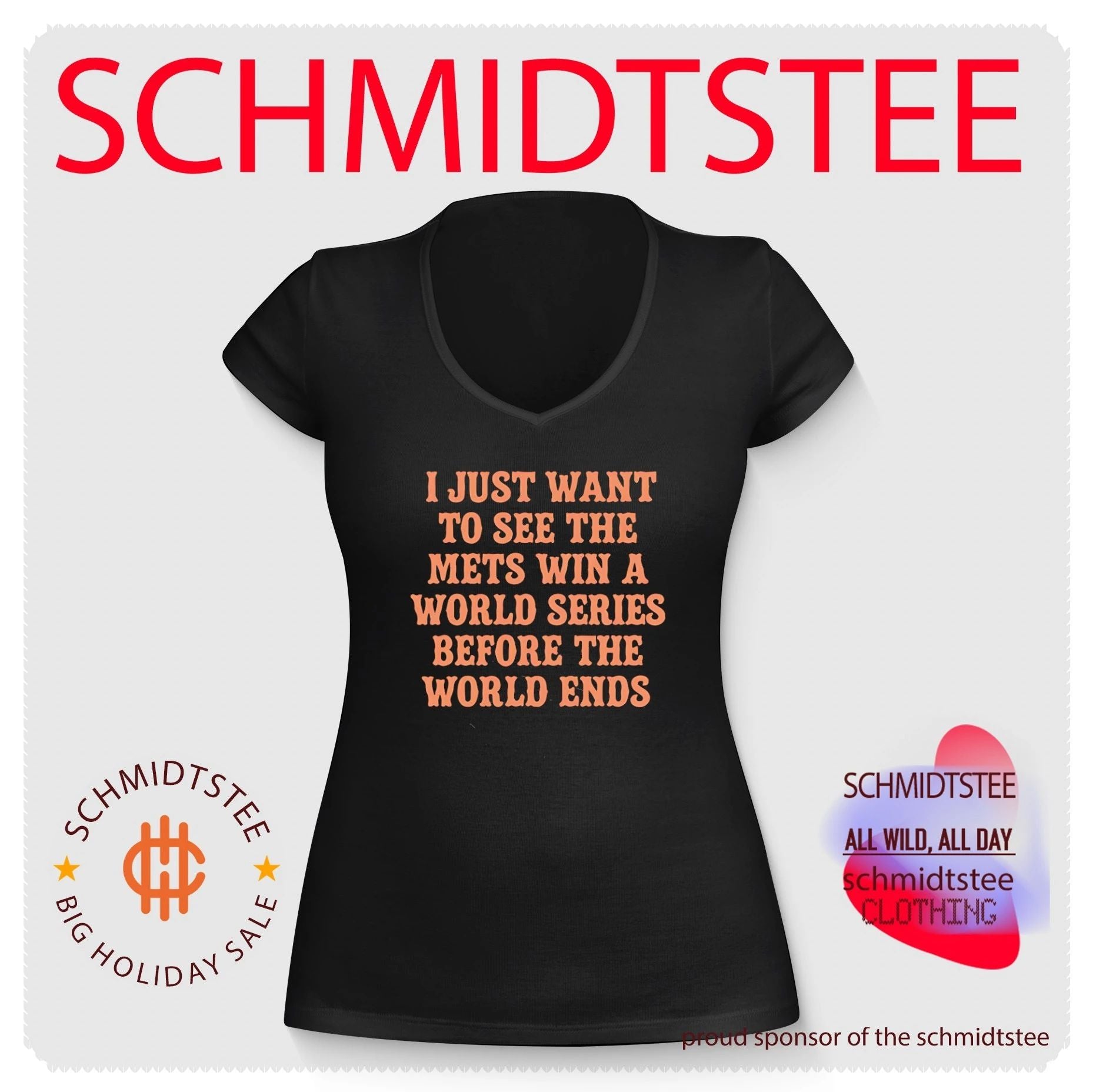 New York Mets I just want to see the Mets win a world series before the world ends shirt