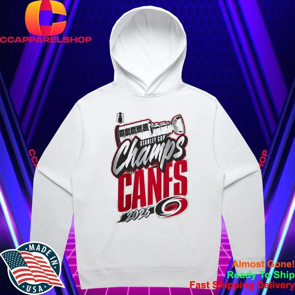 Hurricanes 2026 Stanley Cup Champions Locker Room Shirt