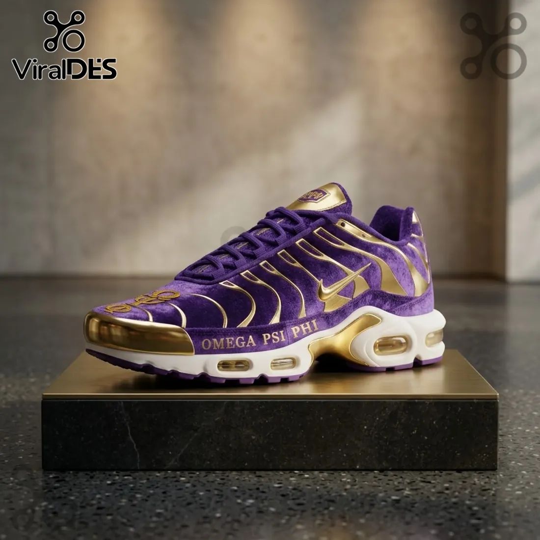 Omega Psi Phi Collector Edition Air Max Plus Shoes