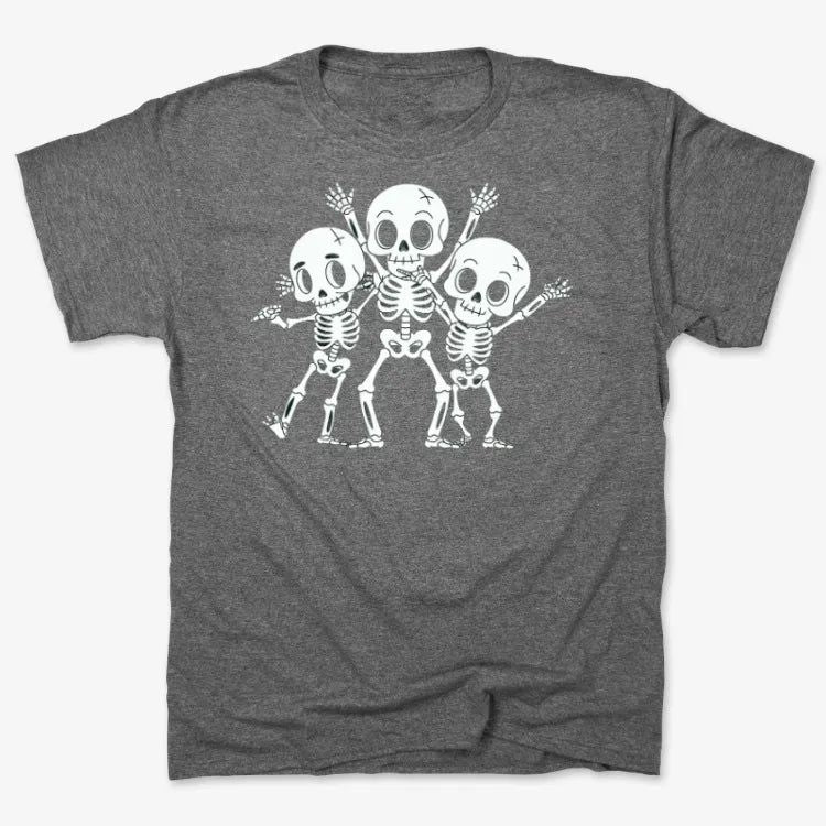 Dancing Skeleton Trio Tee