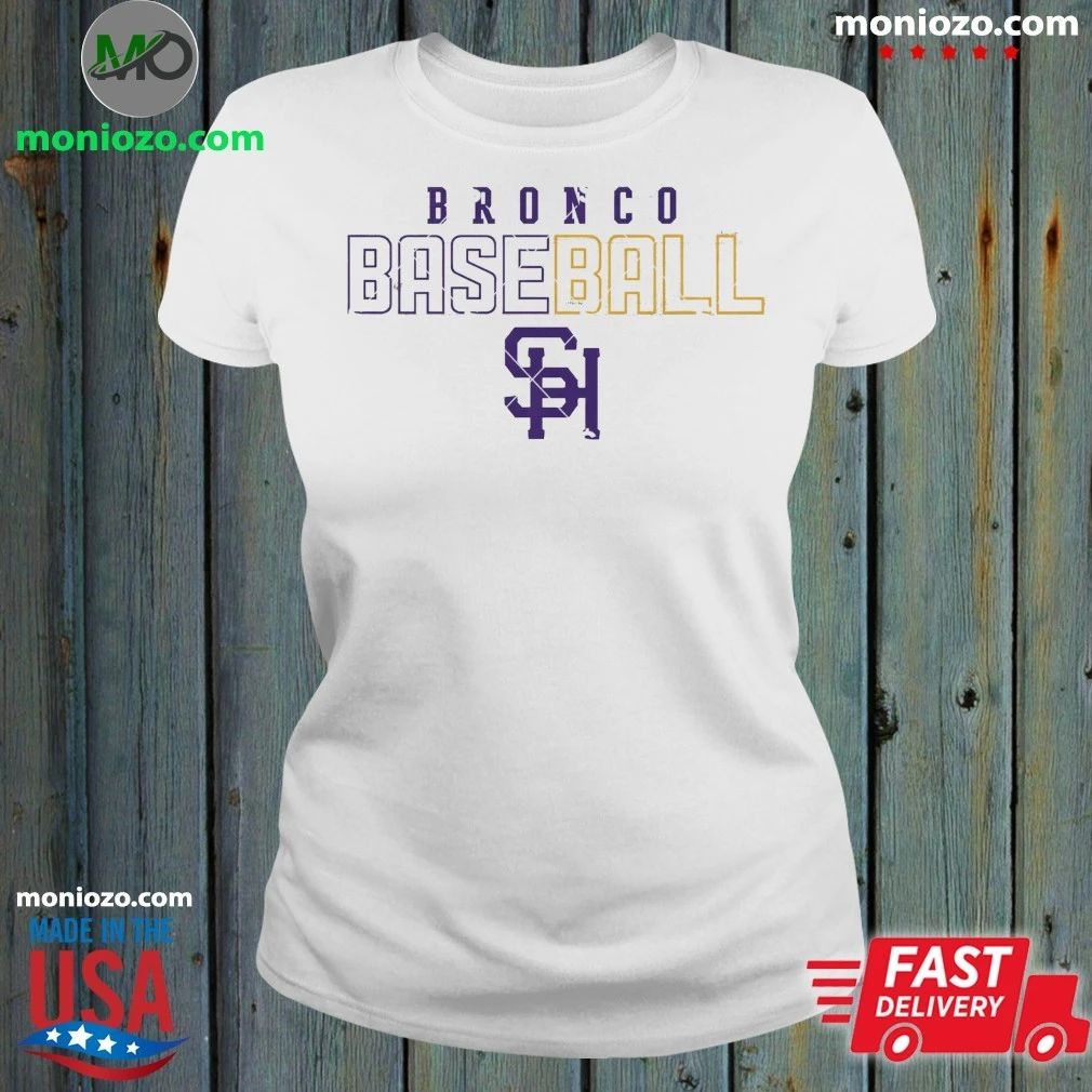 Bronco Baseball Logo Shirt